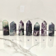 Colourful Fluorite Tower ($8)